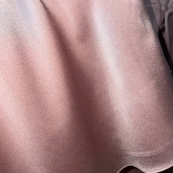 NEW Fame And Partners Blush Pink Maxi Gown Dress Prom Formal Event Dance Size 4 - Picture 7 of 8